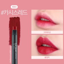 Son lì đa năng Flat Velvet Lipstick RD03 Cassis Red The Face Shop