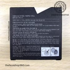 Mặt sau hộp Oil Control Water Cushion EX SPF50+ PA+++ fmgt