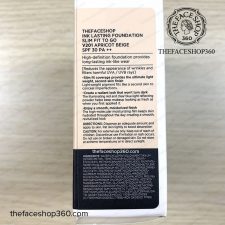 Thông tin Kem nền đa năng Ink Lasting Foundation Slim Fit To Go SPF30 PA++ The Face Shop