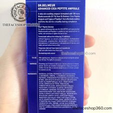 Thông tin Tinh chất phục hồi và săn chắc da Dr. Belmeur Cica Peptite Ampoule (50ml)
