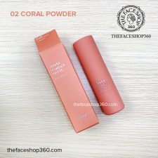 02 Coral Powder Rouge Powder Matte fmgt The Face Shop