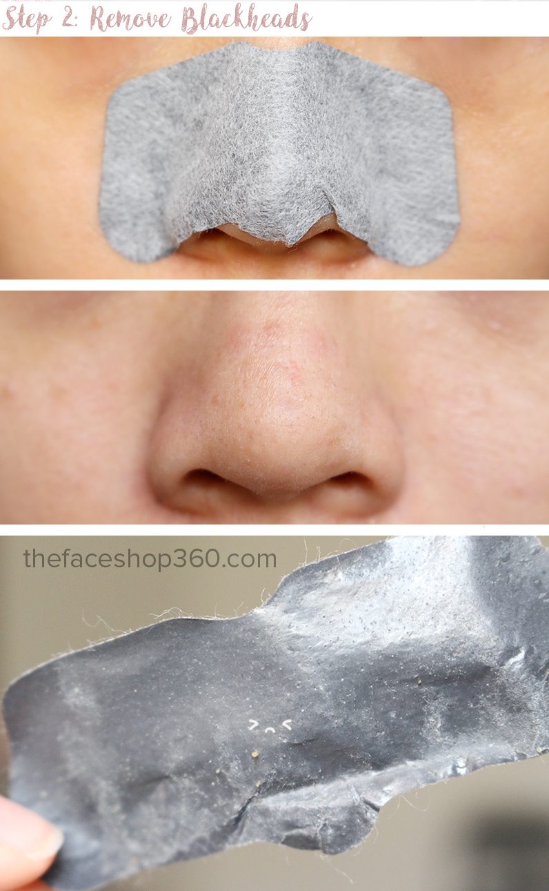 Bước 2 sử dụng Jeju Volcanic Lava 3-Step Deep Cleansing Nose Strips