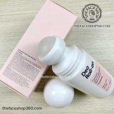 Đầu Lăn khử mùi Lô hội Etiquette Fresh Deo Roll-On Soothing The Face Shop (50ml)
