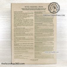 Mặt sau Set Nước thần chống lão hóa Energy Seed Advanced Antioxidant Hydro Serum Special Set