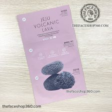 Mặt trước Bộ trị mụn 3 bước Jeju Volcanic Lava 3-Step Impurity-Removing Nose Strip Kit The Face Shop