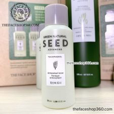 Nước cân bằng Green Natural Seed Antioxidant Toner 32ml