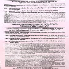 Thông tin Bộ trị mụn 3 bước Jeju Volcanic Lava 3-Step Impurity-Removing Nose Strip Kit The Face Shop