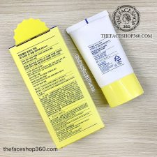 Mặt sau Kem chống nắng vật lý Dr. Belmeur UV Derma Mineral Sun Cream SPF48 PA+++