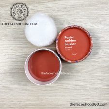 Mở hộp 04 Ink Red Đỏ Hồng - Phấn má hồng dạng nén Pastel Cushion Blusher fmgt