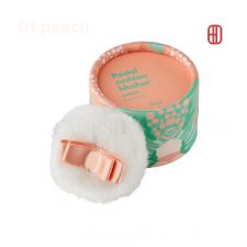 01 Peach Cam Đào - Phấn má hồng dạng nén Pastel Cushion Blusher fmgt The Face Shop