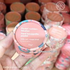 07 India Red Đỏ Hồng - Phấn má hồng dạng nén Pastel Cushion Blusher fmgt