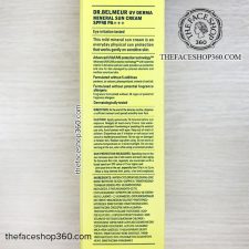 Thông tin Kem chống nắng vật lý Dr. Belmeur UV Derma Mineral Sun Cream SPF48 PA+++