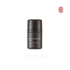 04 Black - Đen - Phấn che khuyết điểm tóc Quick Hair Puff The Face Shop