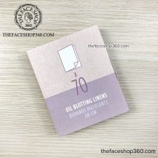 Giấy lụa thấm dầu Daily Beauty Tools Oil Blotting Linens The Face Shop (70 miếng)