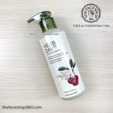 Herb Day 365 Master Blending Foaming Pump Cleanser Acerola & Blueberry