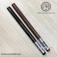Mặt sau Chì kẻ mày siêu lì Designing Matte Eyebrow Pencil The Face Shop