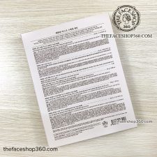 Mặt sau Set 5 mặt nạ đông y trắng da chống lão hóa Yehwadam Facial Mask Special Set