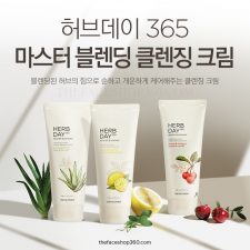 Poster Kem tẩy trang Herb Day 365 Master Blending Cleansing Cream The Face Shop (170ml)
