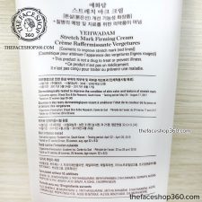 Thông tin Kem trị rạn da Yehwadam Stretch Mark Firming Cream The Face Shop (200ml)