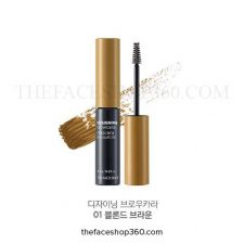 Tone 01 Mascara chân mày Designing Browcara The Face Shop