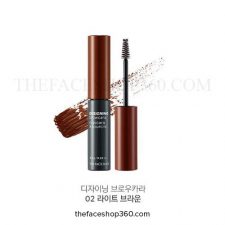 Tone 02 Mascara chân mày Designing Browcara The Face Shop