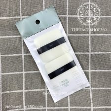 Mặt trước 2 bông phấn Square Flocked Puff fmgt The Face Shop