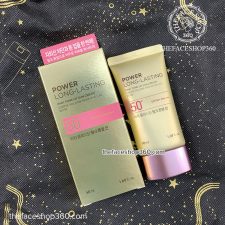 Mặt trước Kem chống nắng nâng tone Power Long Lasting Pink Tone Up Sun Cream SPF50+ PA++++ (50ml)