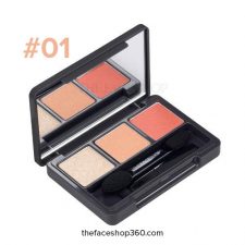 01 - Orange Nuance Triple Eye The Face Shop