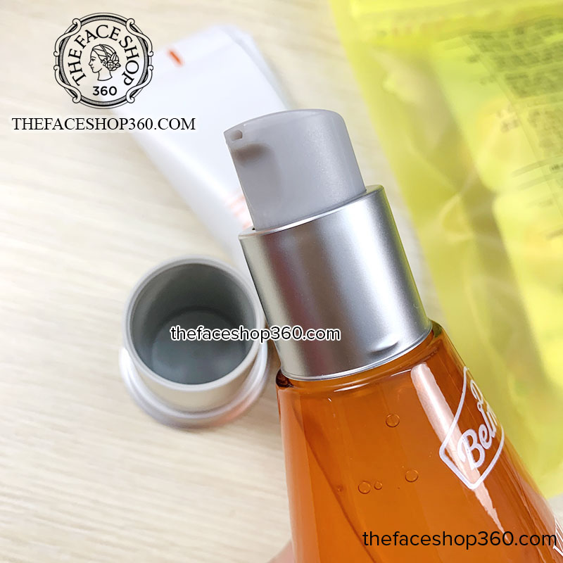 Đầu Bộ Kem và Tinh chất dưỡng trắng sáng da Dr. Belmeur Vita Serine Serum Vitamin Edition The Face Shop
