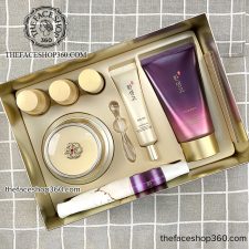 Mở hộp Bộ kem dưỡng trẻ hóa trắng da Yehwadam Hwansaenggo Rejuvenating Radiance Cream Royal Set