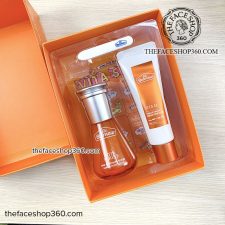 Mở hộp Bộ Kem và Tinh chất dưỡng trắng sáng da Dr. Belmeur Vita Serine Serum Vitamin Edition The Face Shop