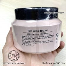 Mặt sau Kem tẩy trang Gạo Rice Water Bright Cleansing Cream The Face Shop (400ml)