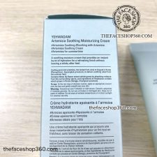 Thông tin Yehwadam Artemisia Soothing Moisturizing Cream 50ml