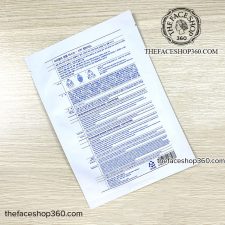 Mặt sau Mặt nạ săn chắc dịu da Dr. Belmeur Intense Face Mask Cica Peptide The Face Shop (40ml)