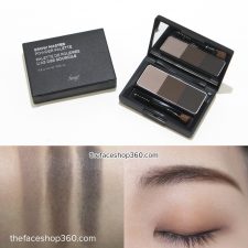 Review Bột kẻ chân mày 3 màu Brow Master fmgt The Face Shop
