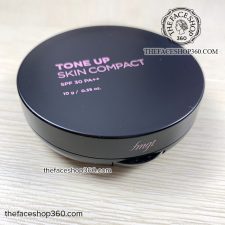 Hộp Phấn phủ nâng tone Tone Up Skin Compact fmgt The Face Shop (10g)