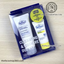 Set sữa rửa mặt và kem chống nắng Dr. Belmeur Cleansing & Sun Care Duo Kit