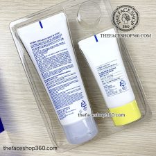 Mặt sau Set sữa rửa mặt và kem chống nắng Dr. Belmeur Cleansing & Sun Care Duo Kit