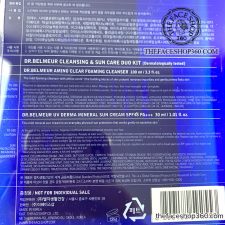Thông tin Set sữa rửa mặt và kem chống nắng Dr. Belmeur Cleansing & Sun Care Duo Kit