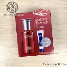 Mặt trước hộp Set tinh chất và kem dưỡng Dr. Belmeur Red Pro-Retinol Serum Duo Set The Face Shop