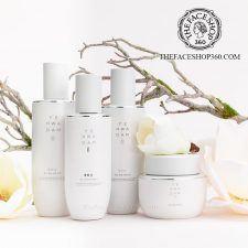 Bộ dưỡng trắng sáng da Yehwadam Jeju Magnolia Pure Brightening The Face Shop (4 sản phẩm)