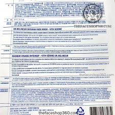Thông tin Mặt nạ trắng sáng da Dr. Belmeur Intense Face Mask Vita Serine 30ml