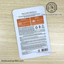 Mặt sau Mặt nạ Keo ong ngừa lão hóa The Solution Double Up Nourishing Care Face Mask The Face Shop