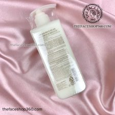 Mặt sau Sữa dưỡng thể  Bơ và Vitamin E Avocado Body Lotion The Face Shop (300ml)