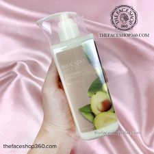 Mặt trước Sữa dưỡng thể  Bơ và Vitamin E Avocado Body Lotion The Face Shop (300ml)