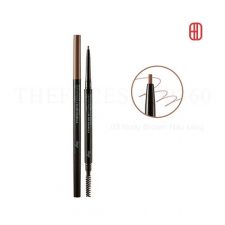 03 Nudy Brown: Nâu sáng - Chì kẻ mày 2 đầu siêu mảnh Brow Master Slim Pencil fmgt