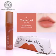 Màu 2 Son Kem Lì Lip Blurrism Long-Lasting Matte fmgt The Face Shop