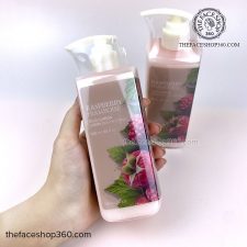Sữa dưỡng thể Mâm xôi chống lão hóa Raspberry Body Lotion The Face Shop (300ml)