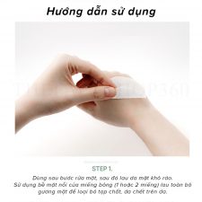 Hướng dẫn sử dụng Nước cân bằng dạng miếng Tràm Trà ngừa mụn se khít lỗ chân lông Tea Tree Toner Pads The Face Shop 150ml