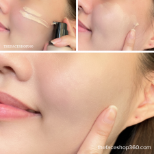 Review kem nền lâu trôi hiệu ứng căng bóng da Ink Lasting Foundation Glow fmgt The Face Shop (30ml)